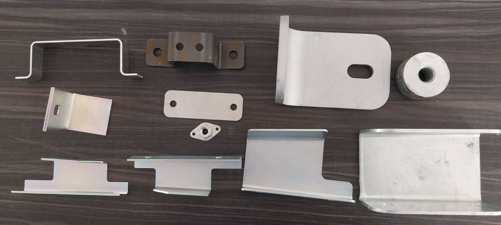 Precision fabricated metal components